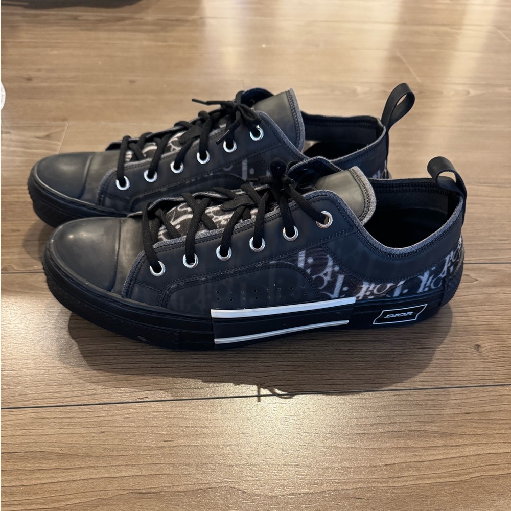 Dior Monochrome Logo Sneakers